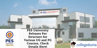 PES University Releases Fee Structure for Various UG and PG Courses, Check Details Here!